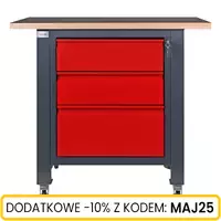 Wózek narzędziowy z 3 szufladami Schmith