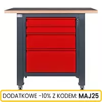 Wózek narzędziowy z 4 szufladami Schmith
