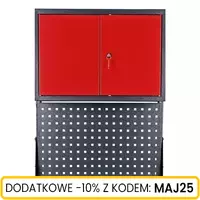 Nadbudowa wózka narzędziowego z szafką i tablicą Schmith