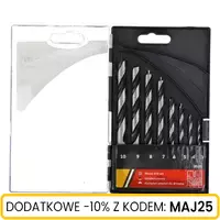 Zestaw wierteł do drewna 3-10 mm 8 szt. Schmith