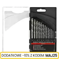 Zestaw wierteł do metalu HSS 1,5-6,5 mm 13 szt. Schmith