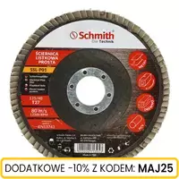 Ściernica listkowa prosta-125/40, Gradacja: P40 Schmith