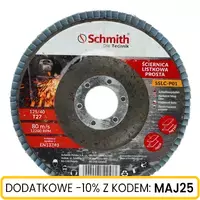 Ściernica listkowa cyrkonowa prosta  40, Gradacja: P40 Schmith