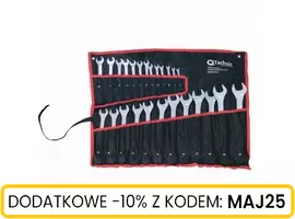 Komplet kluczy płasko-oczkowych 25 szt.