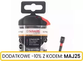 Bity udarowe T25 25MM 20szt. - Linia HI-TEK
