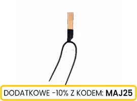 Widły gosp. 2-zębne z trzonkiem drewnianym 120