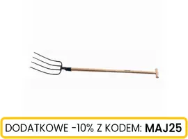 Widły gosp. 4-zębne z drewnianym trzonkiem typ T