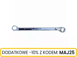 Klucz oczkowy odgięty 8X9
