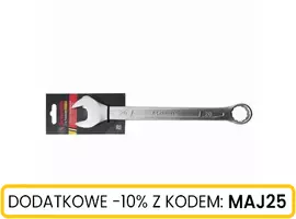 Klucz płasko-oczkowy 23 mm Satynowy