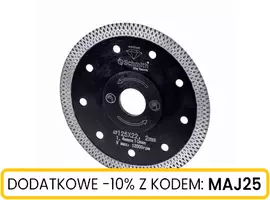 Tarcza diamentowa Uniwersalna do materiałów twardych PREMIUM SLIM 250x25,4x2,0