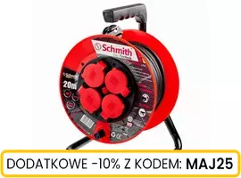 Przedłużacz bębnowy o długości 50m 3x1,5mm Professional Line