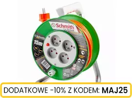 Przedłużacz bębnowy o długości 10m 3x1mm Stand Line