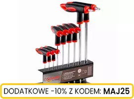 Komplet kluczy TORX TYP T 9szt