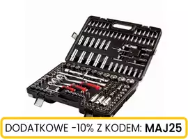 Komplet kluczy nasadowych 150 szt