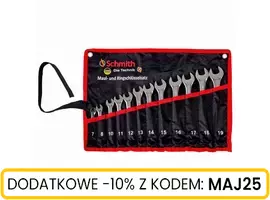Komplet kluczy płasko-oczkowych 12 szt