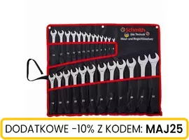 Komplet kluczy płasko-oczkowych 25 szt