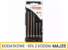 Komplet wierteł do betonu SDS PLUS 5 szt.