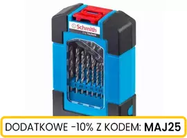 Komplet wierteł do metalu HSS 19 szt