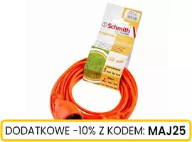 Przedłużacz gumowy, przewód 2x1mm, 25m