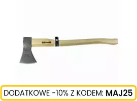 Siekiera z drewnianym trzonkiem 1400g