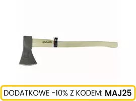 Siekiera z drewnianym trzonkiem 1600g
