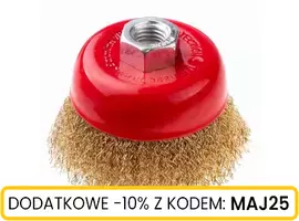 Szczotka doczołowa z nakrętką M14 drut FAL 80