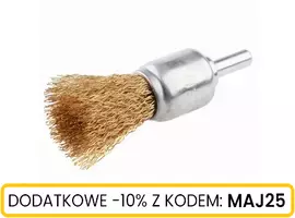 Szczotka pędzelkowa z trzpieniem fi 6 drut FAL 17