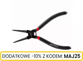 Szczypce do pierścieni SEEGERa wew. proste 180