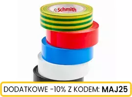 Taśma izolacyjna mix 10m – 5 szt