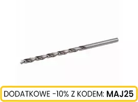 Wiertło do metalu HSS DIN 340 przedłużane 6,0/139