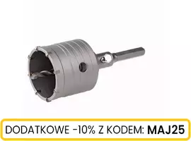Wiertło koronowe uchwyt HEX 65 mm