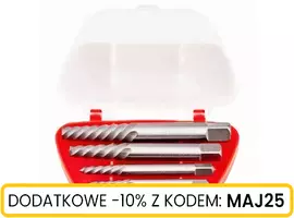 Wykrętaki do urwanych śrub 5szt.