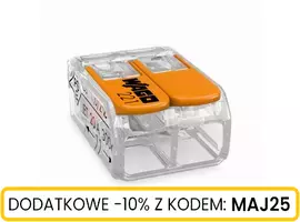 Złączka WAGO przewód/linka max 4mm2x2 20szt