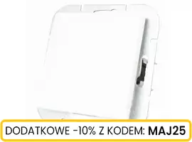 Włącznik p/t 1-biegunowy 10A 250V do ramki