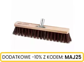 Zamiatacz nylon z uchwytem L 400
