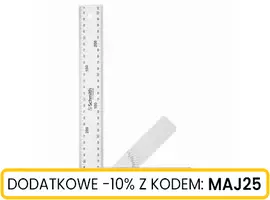 Kątownik aluminiowy z kątomierzem 500 mm