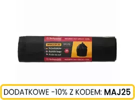Worki na gruz LDPE 120l (20 sztuk w rolce)