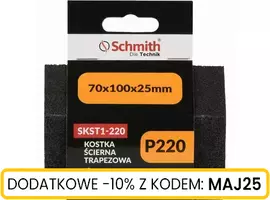 Kostka ścierna trapezowa 70x100x25 P220