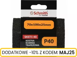 Kostka ścierna trapezowa 70x100x25 P40