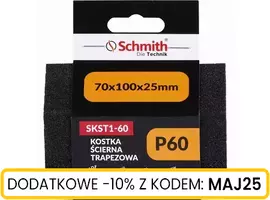 Kostka ścierna trapezowa 70x100x25 P60