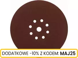 Krążek z rzepem 225mm P100 5szt