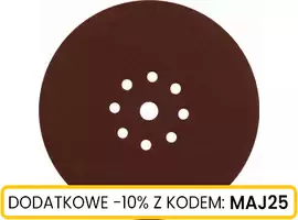 Krążek z rzepem 225mm P120 5szt