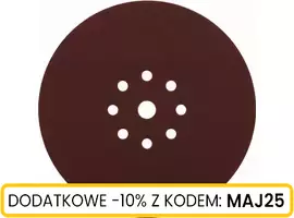 Krążek z rzepem 225mm P150 5szt