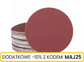 Krążek ścierny 125mm P150 50 szt.
