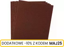 Płótno ścierne arkusz 230x280mm P60 5 szt.