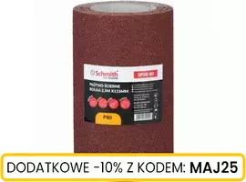 Płótno ścierne rolka 2,5m x 115mm P80