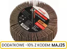 Ściernica z trzpieniem 80x30mm P100