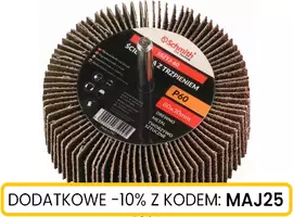 Ściernica z trzpieniem 80x30mm P60