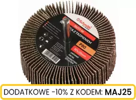 Ściernica z trzpieniem 80x30mm P80