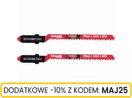 Brzeszczoty do wyrzynarki HCS 50CRV 75mm 12TPI 2s